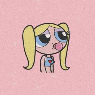 Bubbles Powerpuff Girls aesthetic wallpaper