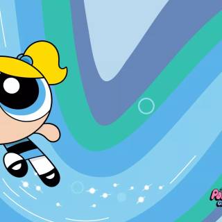 Bubbles Powerpuff Girls aesthetic wallpaper