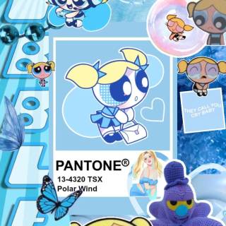 Bubbles Powerpuff Girls aesthetic wallpaper