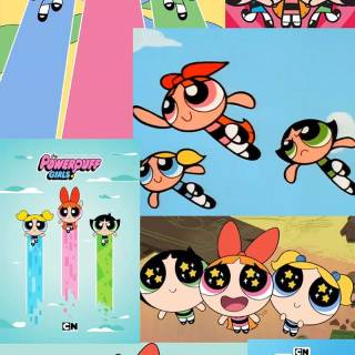 Bubbles Powerpuff Girls aesthetic wallpaper