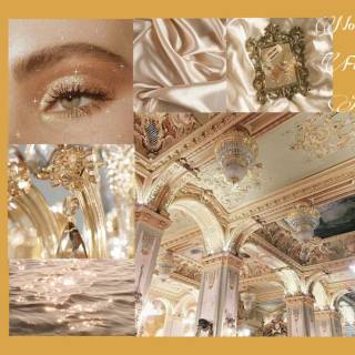 Victorian collage wallpaper