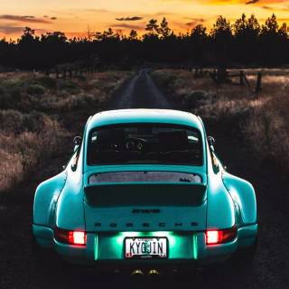 Off Road Porsche iPhone wallpaper