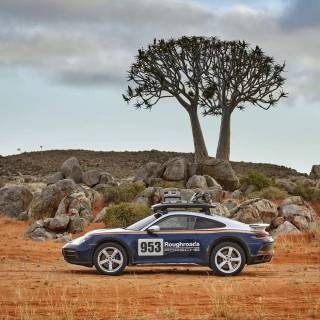 Off Road Porsche iPhone wallpaper