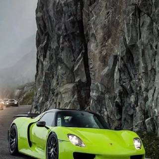 Porsche 918 mobile wallpaper