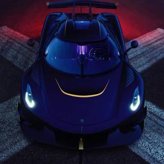Koenigsegg Jesko purple wallpaper
