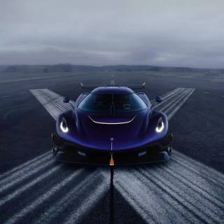 Koenigsegg Jesko purple wallpaper