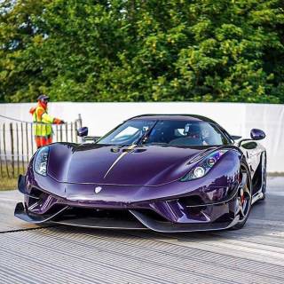 Koenigsegg Jesko purple wallpaper