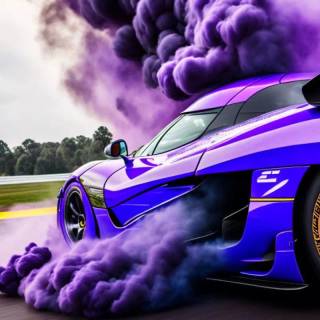 Koenigsegg Jesko purple wallpaper