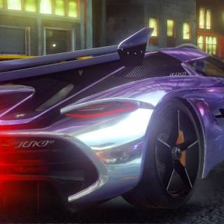 Koenigsegg Jesko purple wallpaper