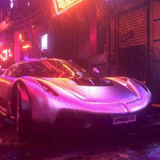 Koenigsegg Jesko purple wallpaper