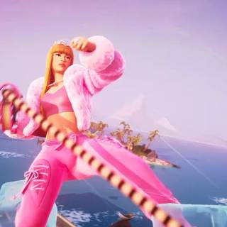 Ice Spice Fortnite skin wallpaper