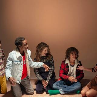 Stranger Things crew wallpaper