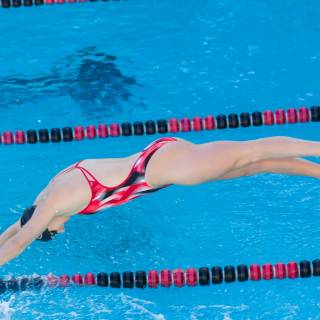 Female swimmer wallpaper