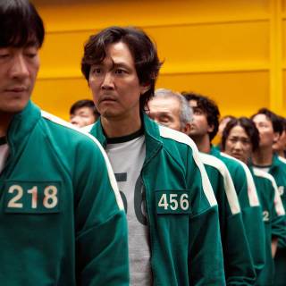 Player 456 Squid Game wallpaper