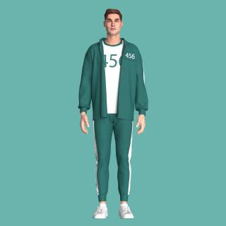 Player 456 Squid Game wallpaper