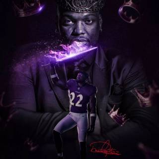 Derrick Henry Baltimore Ravens wallpaper