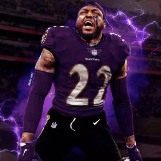 Derrick Henry Baltimore Ravens wallpaper