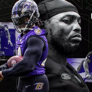 Derrick Henry Baltimore Ravens wallpaper