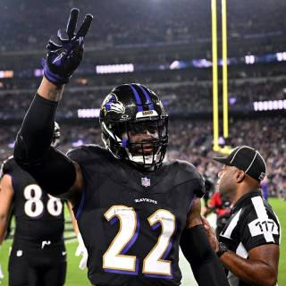 Derrick Henry Baltimore Ravens wallpaper