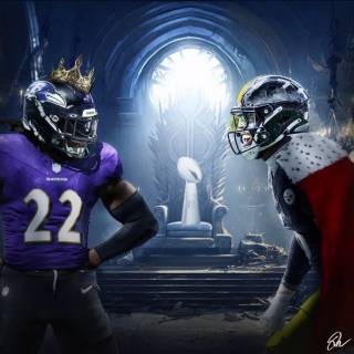 Derrick Henry Baltimore Ravens wallpaper