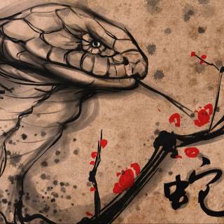 Year of The Snake wallpaper