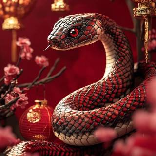 Year of The Snake wallpaper