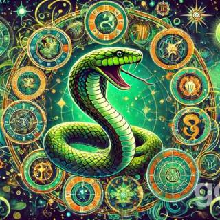 Year of The Snake wallpaper