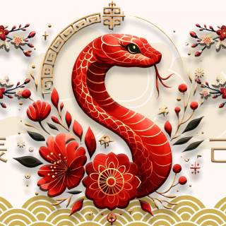 Year of The Snake wallpaper
