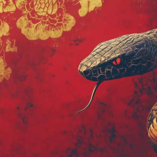 Year of The Snake wallpaper