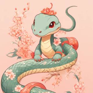 Year of The Snake wallpaper