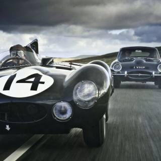 Jaguar D-Type wallpaper