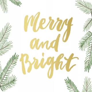 Merry and Bright wallpaper