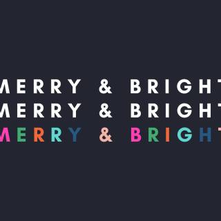 Merry and Bright wallpaper