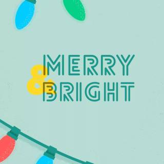 Merry and Bright wallpaper