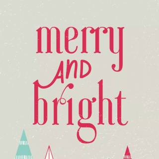 Merry and Bright wallpaper