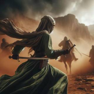 Muslim fighter wallpaper