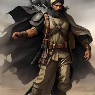 Muslim fighter wallpaper