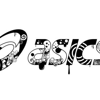 Asics logo wallpaper