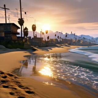 GTA beach wallpaper