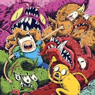 Adventure Time monsters wallpaper