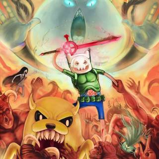 Adventure Time monsters wallpaper