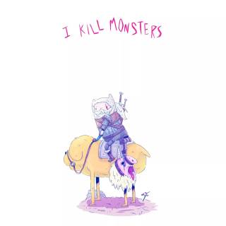 Adventure Time monsters wallpaper