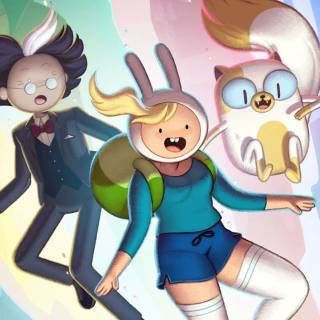 Adventure Time monsters wallpaper