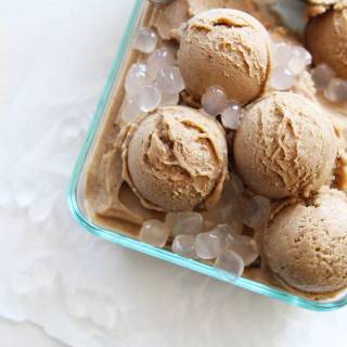 Chocolate boba wallpaper