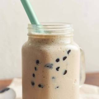 Chocolate boba wallpaper