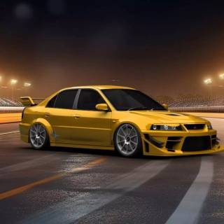 Mitsubishi Lancer Evo VI wallpaper