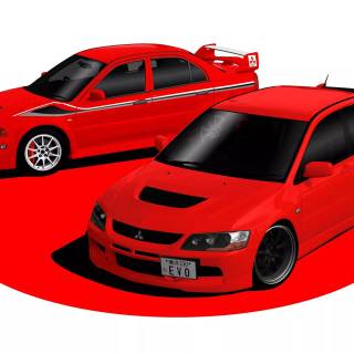 Mitsubishi Lancer Evo VI wallpaper