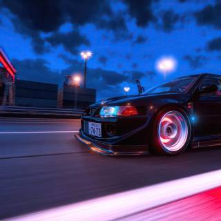 Mitsubishi Lancer Evo VI wallpaper