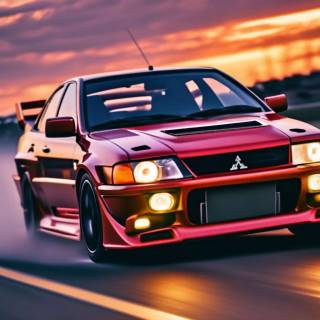 Mitsubishi Lancer Evo VI wallpaper