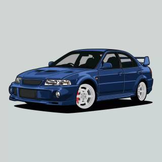 Mitsubishi Lancer Evo VI wallpaper